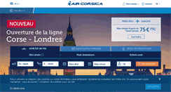 Desktop Screenshot of aircorsica.com